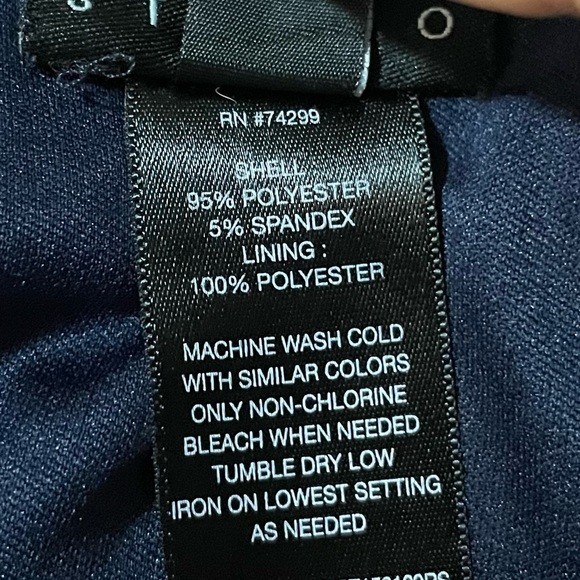 En Focus Studio Color Block Stretchy Halter Dress - Picture 9 of 11